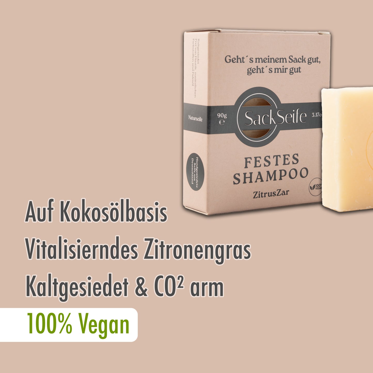 ZitrusZar - Festes Shampoo