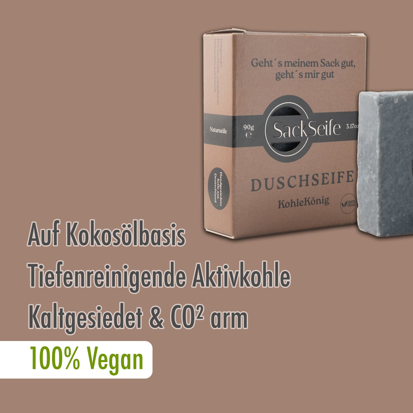 KohleKönig - Duschseife